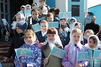 Архиерейское богослужение с участием Сводного детского хора Московской епархии в Богоявленском соборе Ногинска