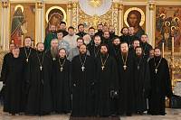 Собрание Епархиального отдела по взаимодействию с Вооруженными силами и правоохранительными учреждениями