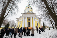 Отпевание священника Иоанна Солнцева