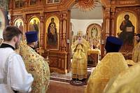 Архиерейское богослужение в Никольском храме села Новый Милет 