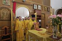 Архиерейское богослужение в Александро-Невском храме Балашихи 