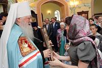 Великое освящение Князь-Владимирского храма деревни Новофрязино