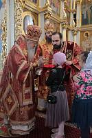 Архиерейское богослужение с участием Сводного детского хора Московской епархии в Богоявленском соборе Ногинска