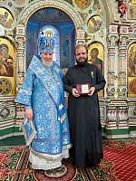 Архиерейское богослужение в Троицком соборе города Щёлково