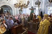 Архиерейское богослужение в Николо-Архангельском храме Балашихи