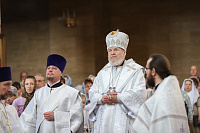 Престольный праздник в Вознесенском храме Электростали