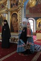 Архиерейское богослужение с участием Сводного детского хора Московской епархии в Богоявленском соборе Ногинска