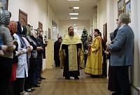 Молебен в Ногинской центральной районной больнице