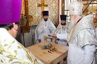 Великое освящение храма иконы Божией Матери «Боголюбская» деревни Поточино