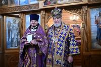 Архиерейское богослужение в Серафимовском храме Балашихи 