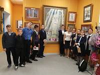 Учащиеся Православной гимназии «Ковчег» г. Щелково в Щелковской художественной галерее