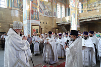 Престольный праздник в Вознесенском храме Электростали