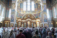 Престольный праздник в Вознесенском храме Электростали
