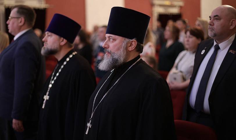 Торжества в честь войск правопорядка и Росгвардии в Электростали