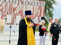 Открытие мемориального комплекса в Павловском Посаде