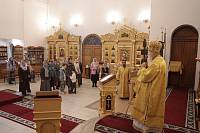 Архиерейское богослужение в Александро-Невском храме Балашихи