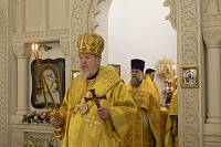 Архиерейское богослужение в Екатерининском храме Балашихи 