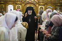 Архиерейское богослужение в Казанском храме села Петровское