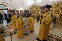 Архиерейское богослужение в Александро-Невском храме Балашихи 