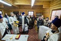 Освящение часовни страстотерпца царевича Алексия на территории УВД «Щелковское»