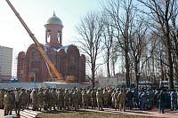 Освящение креста для Князь-Владимирского храма в Балашихе