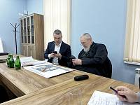 Совещание по вопросу строительства здания Епархиального духовно-просветительского центра в Балашихе 