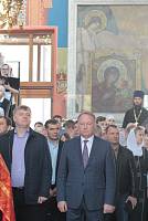 Архиерейское богослужение с участием Сводного детского хора Московской епархии в Богоявленском соборе Ногинска