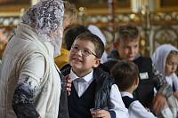 Архиерейское богослужение в Богоявленском соборе Ногинска