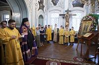 Архиерейское богослужение в Николо-Архангельском храме Балашихи