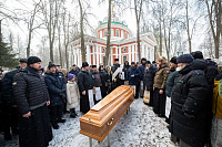 Отпевание священника Иоанна Солнцева