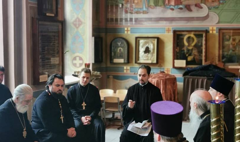 Заседание аттестационной комиссии Богородского благочиния в Обухово