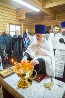 Освящение часовни страстотерпца царевича Алексия на территории УВД «Щелковское»