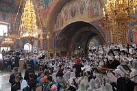 Архиерейское богослужение с участием Сводного детского хора Московской епархии в Богоявленском соборе Ногинска