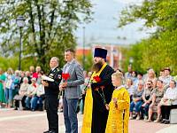 Открытие мемориального комплекса в Павловском Посаде