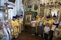 Архиерейское богослужение в Николо-Архангельском храме Балашихи