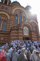 Престольный праздник в Вознесенском храме Электростали