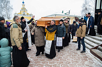 Отпевание священника Иоанна Солнцева
