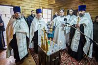 Освящение часовни страстотерпца царевича Алексия на территории УВД «Щелковское»