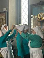 Вступление в сестричество милосердия в Орехово-Зуеве