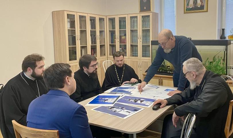 Совещание, посвящённое строительству Игоревского храма в микрорайоне 1 Мая 