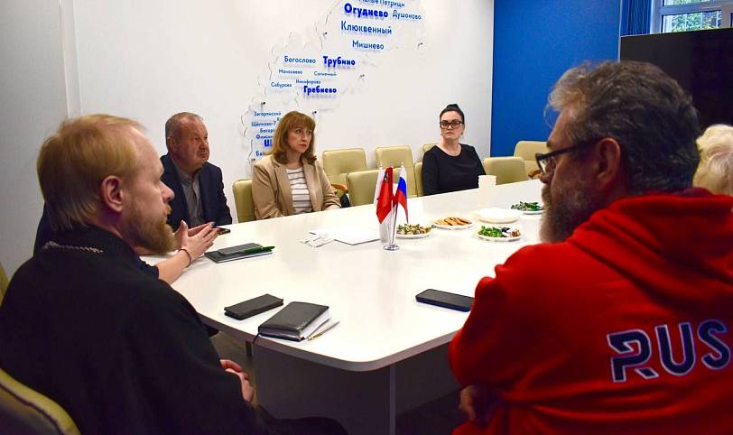 Встреча в Комитете семей воинов Отечества городского округа Щёлково