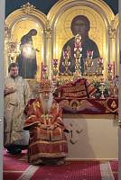 Архиерейское богослужение с участием Сводного детского хора Московской епархии в Богоявленском соборе Ногинска