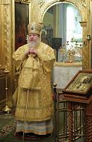 Архиерейское богослужение в Павлино