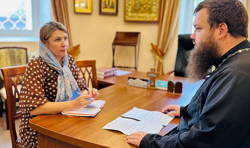 Рабочая встреча с координатором фонда «Защитники Отечества» в Павловском Посаде