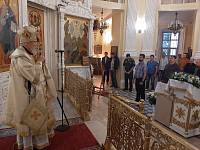 Архиерейское богослужение в Преображенском кафедральном соборе Балашихи