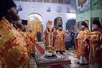 Архиерейское богослужение в Гуслицком монастыре