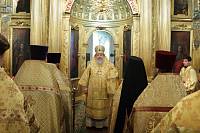 Архиерейское богослужение в Павлино