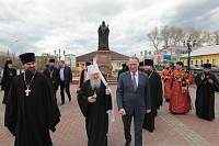 Архиерейское богослужение с участием Сводного детского хора Московской епархии в Богоявленском соборе Ногинска