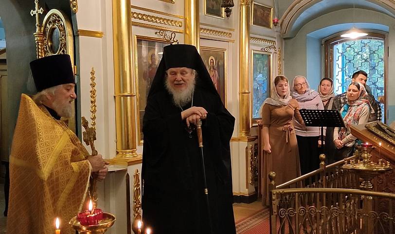 Архипастырский визит в Николо-Архангельский храм г. Балашихи