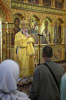 Архиерейское богослужение в Троицком храме города Реутова